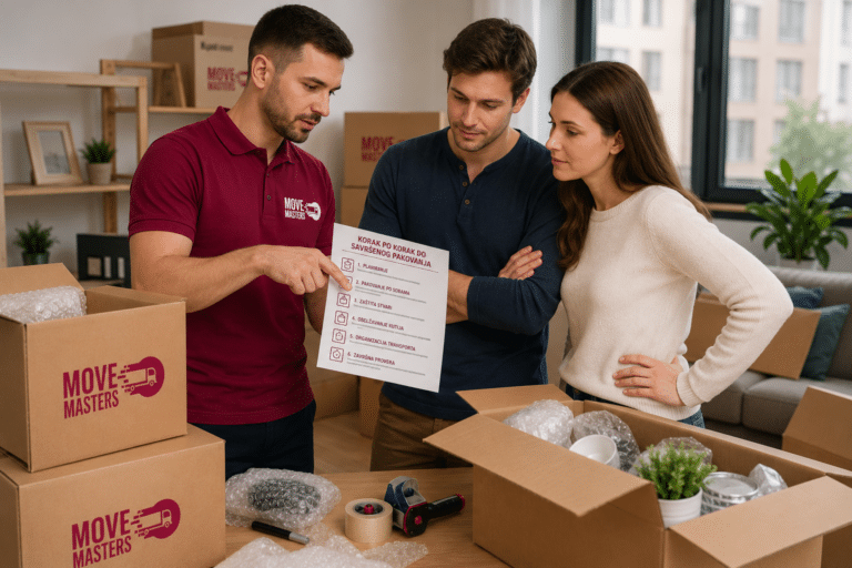 Move Masters - Dobra organizacija je ključ brze i uspešne selidbe - Korak po korak do savršenog pakovanja za selidbu - Osnovni saveti za organizaciju