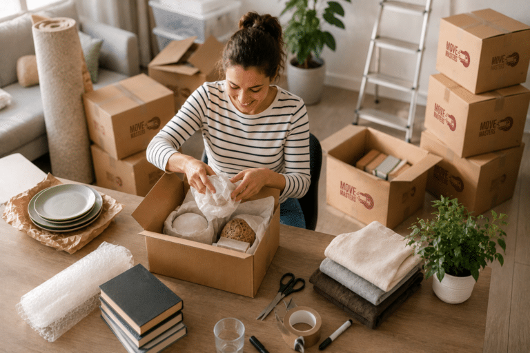 Move Masters - Efikasno pakovanje je pola obavljene selidbe – iskoristite svaki kutak kutije pametno - Pakovanje stvari za selidbu Saveti za uštedu vremena i prostora u kutijama
