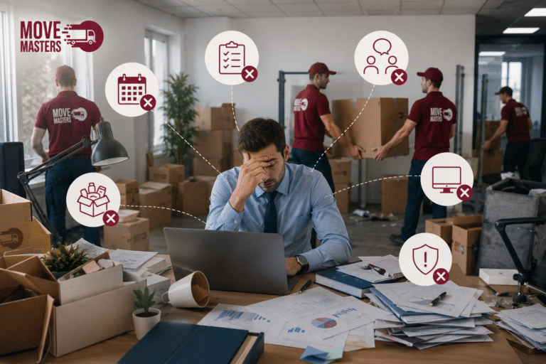 Move Masters - Organizovana selidba znači manji stres za celu firmu – plan je ključan - Najčešće greške prilikom selidbe firme i kako ih izbeći