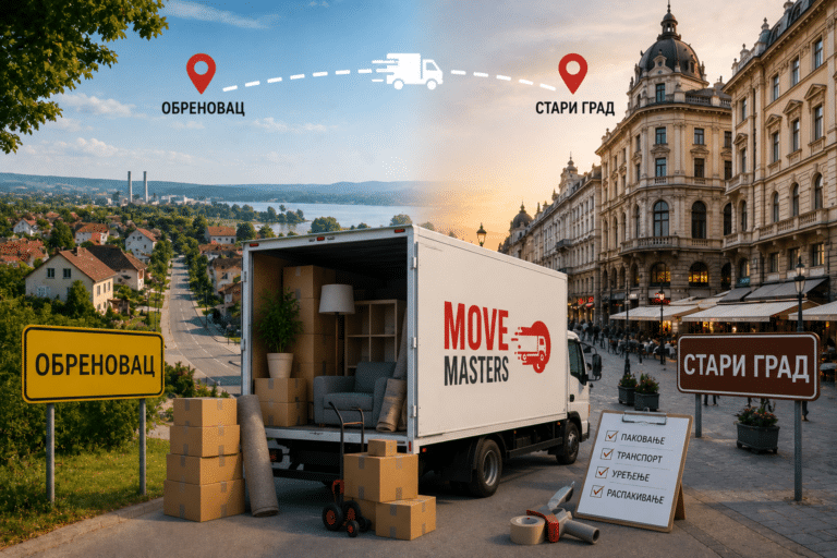 Move Mastes -Selidba iz Obrenovca korak ka srcu Beograda - Selidba iz Obrenovca na Stari grad