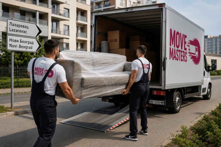 Move Masters - Brza, sigurna i efikasna selidba – iz Lazarevca na Novi Beograd - Selidba iz Lazarevca na Novi Beograd u jednom danu