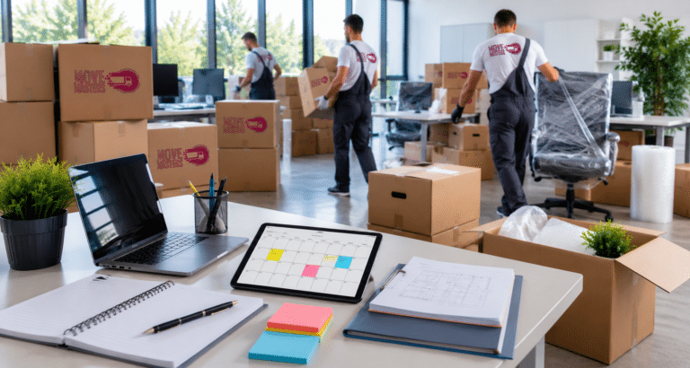Move Masters - Dobro planiranje znači uspešna selidba firme bez problema - Planiranje selidbe firme Kako postaviti vremenski okvir i ciljeve