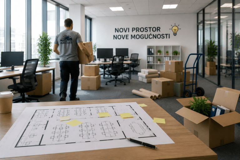 Move Masters – Dobra organizacija prostora donosi bolje rezultate - Kako efikasno rasporediti radni prostor u novoj kancelariji