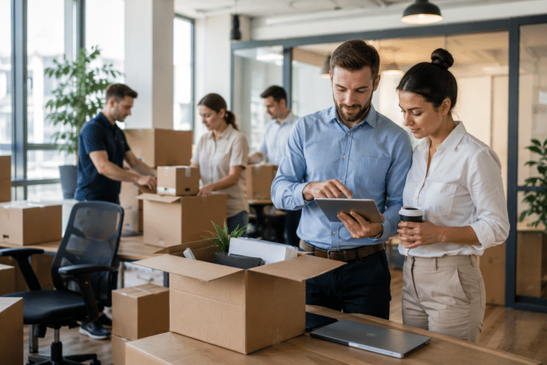 Move Masters -Prava komunikacija – siguran korak u novu kancelariju – Priprema zaposlenih za selidbu firme Komunikacija i motivacija tima