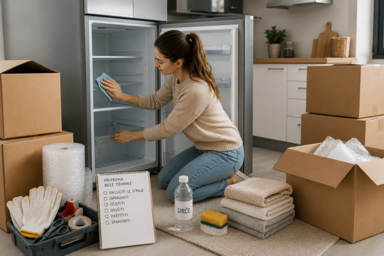 Move Masters - Čista, suva, zaštićena – bela tehnika spremna za novi dom - Kako pravilno očistiti i pripremiti belu tehniku za selidbu – detaljan vodič