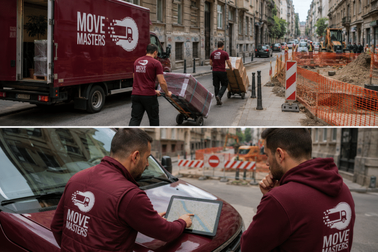 Move Masters - Planirajte unapred, selite se bez zastoja - Kako planirati selidbu u slučaju radova ili zatvorenih ulica u gradu