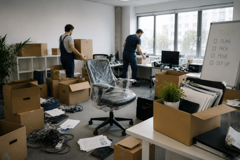 Move Masters -Selidba po planu, posao bez zastoja - Najčešće greške tokom preseljenja kancelarije i načini da ih izbegnete